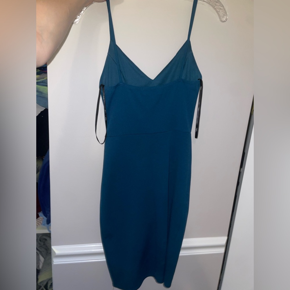 LULU’S|Teal Blue Bodycon Dress 👗💙🆕 - Picture 2 of 4